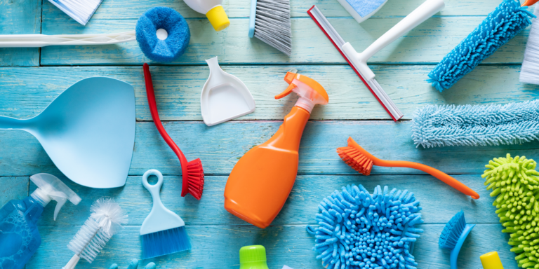 Bubbles Cleaning Banner